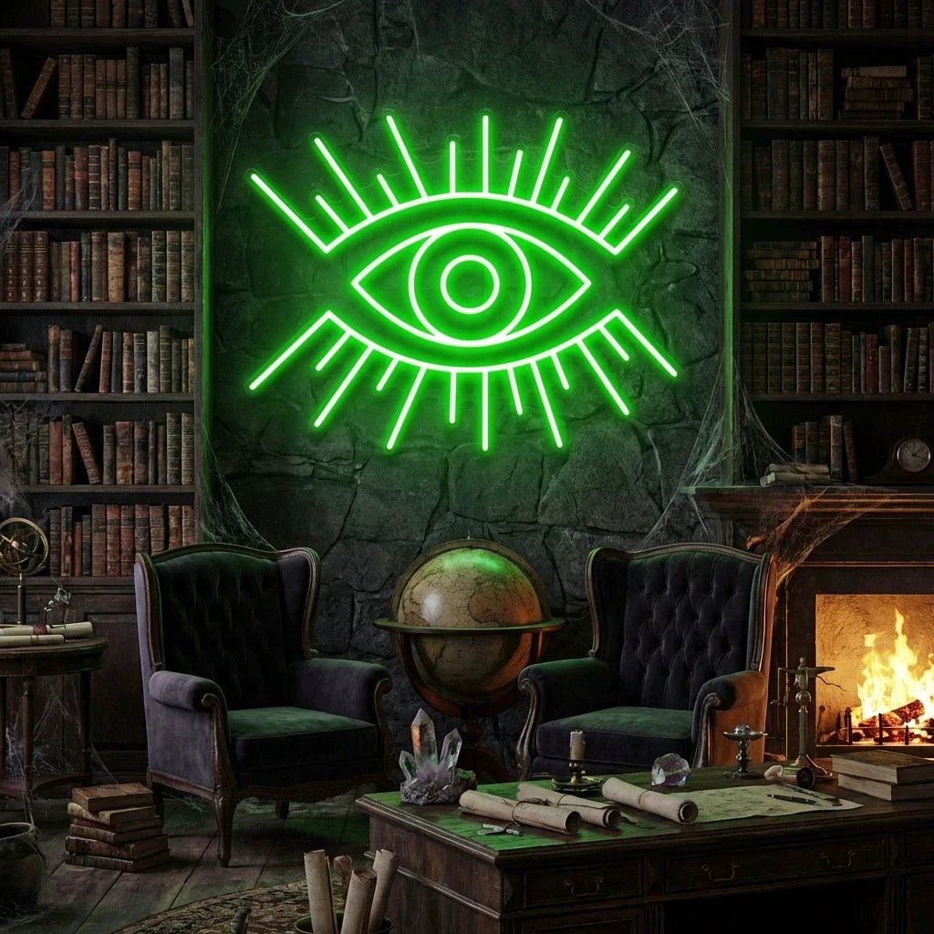 Eye Led Neon Sign Light