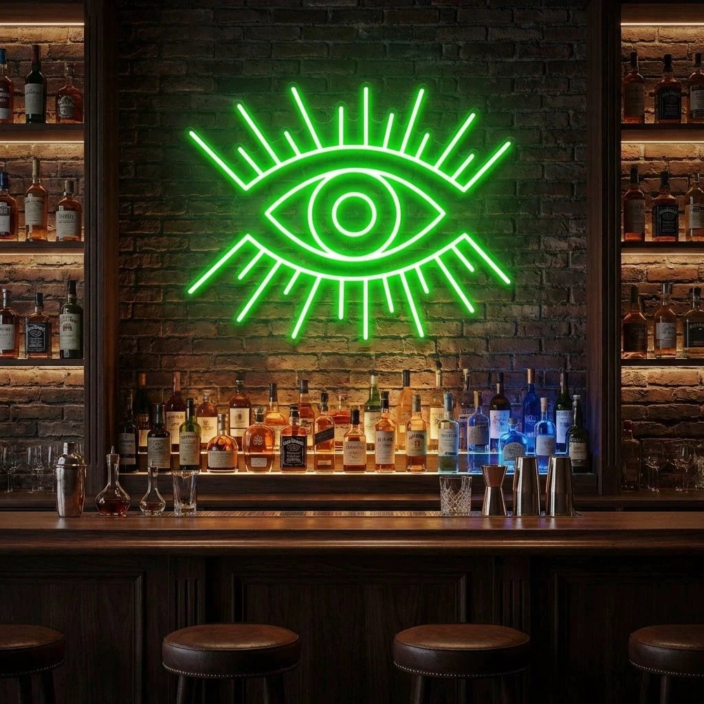 Eye Led Neon Sign Light