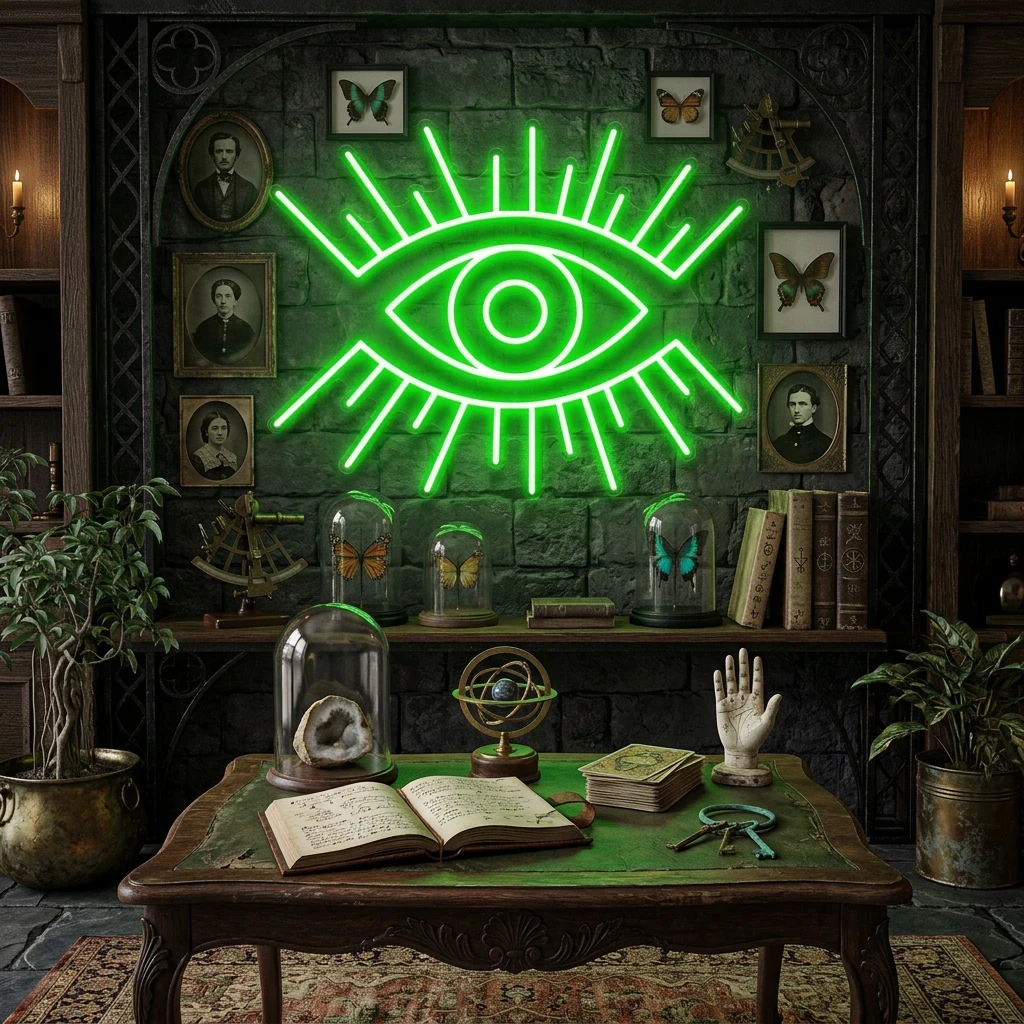 Eye Led Neon Sign Light