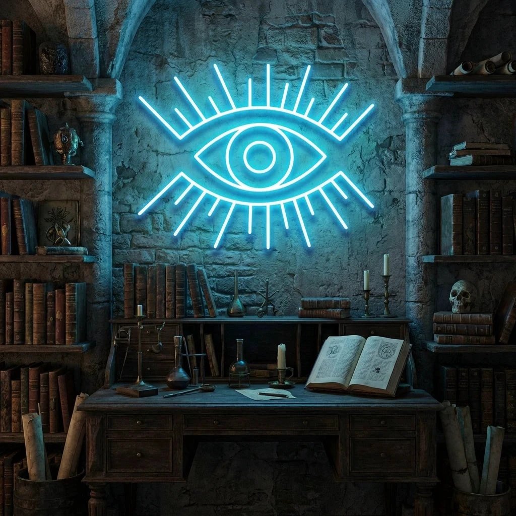 Eye Led Neon Sign Light