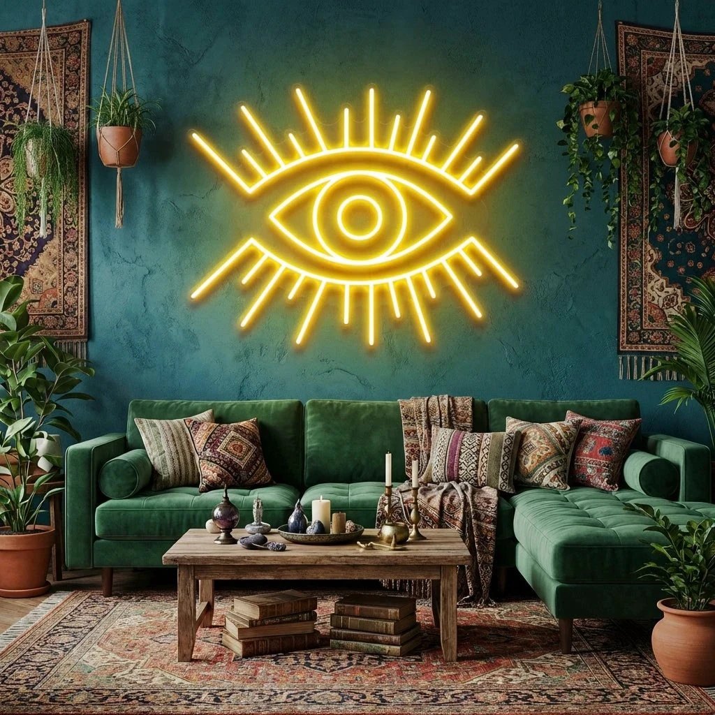 Eye Led Neon Sign Light