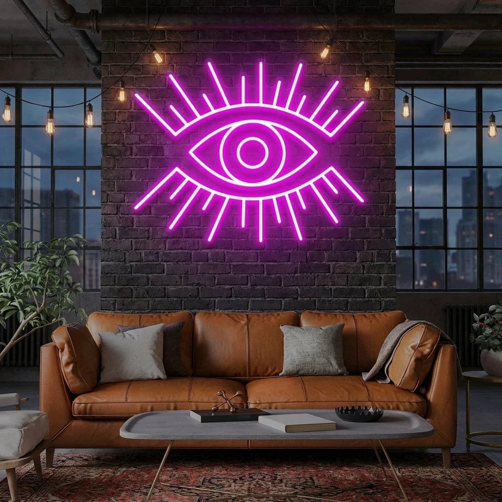 Eye Led Neon Sign Light