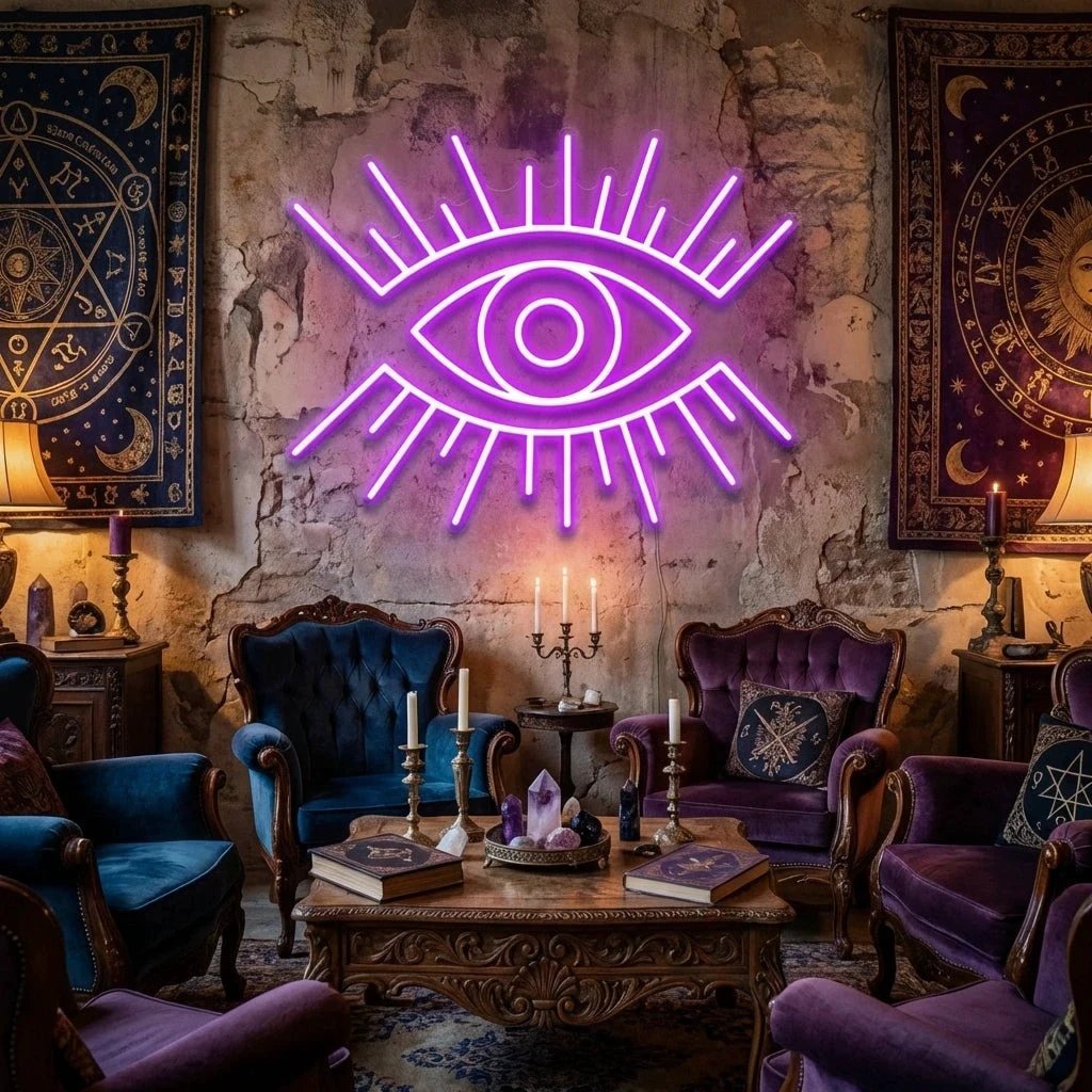 Eye Led Neon Sign Light