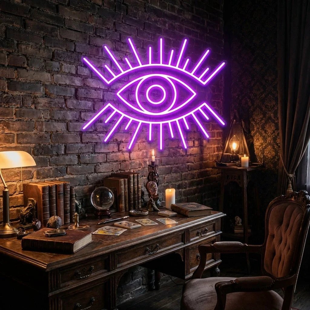 Eye Led Neon Sign Light