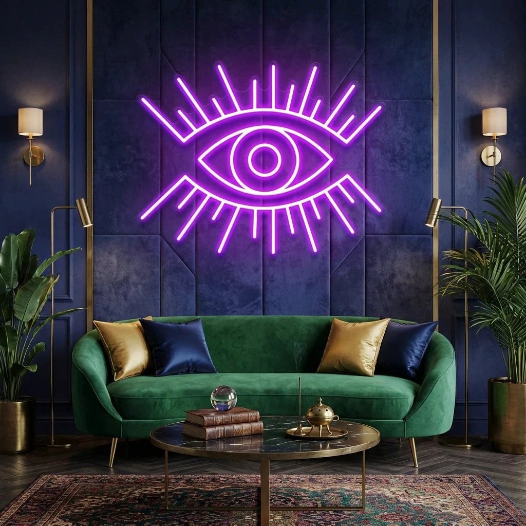 Eye Led Neon Sign Light
