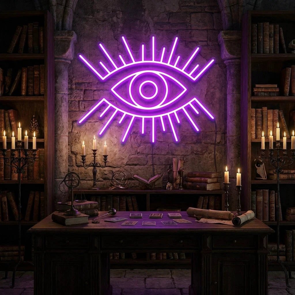 Eye Led Neon Sign Light