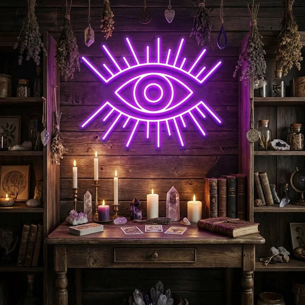 Eye Led Neon Sign Light
