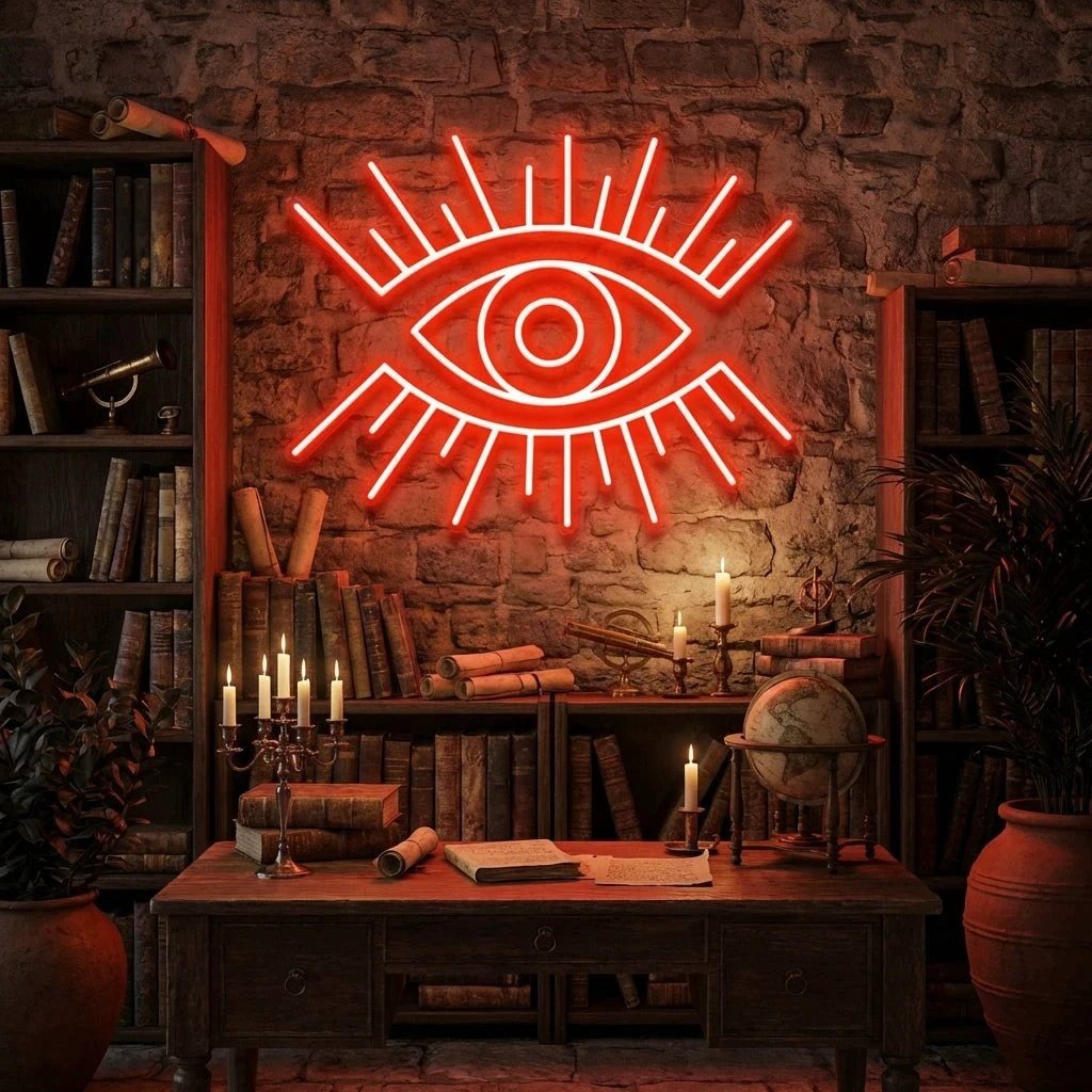Eye Led Neon Sign Light