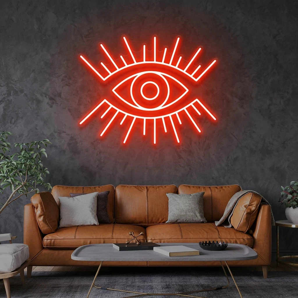 Eye Led Neon Sign Light