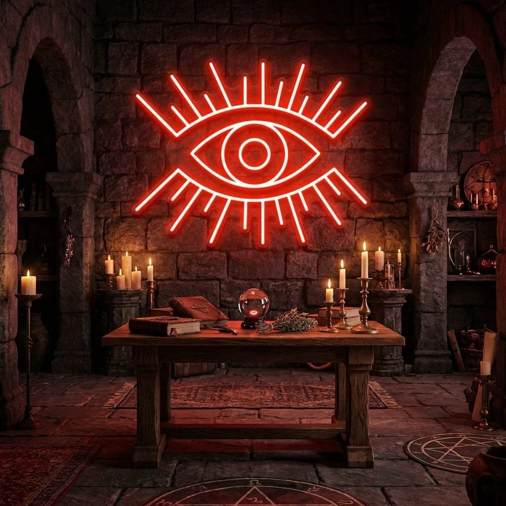 Eye Led Neon Sign Light