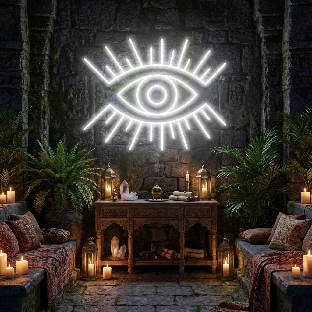 Eye Led Neon Sign Light