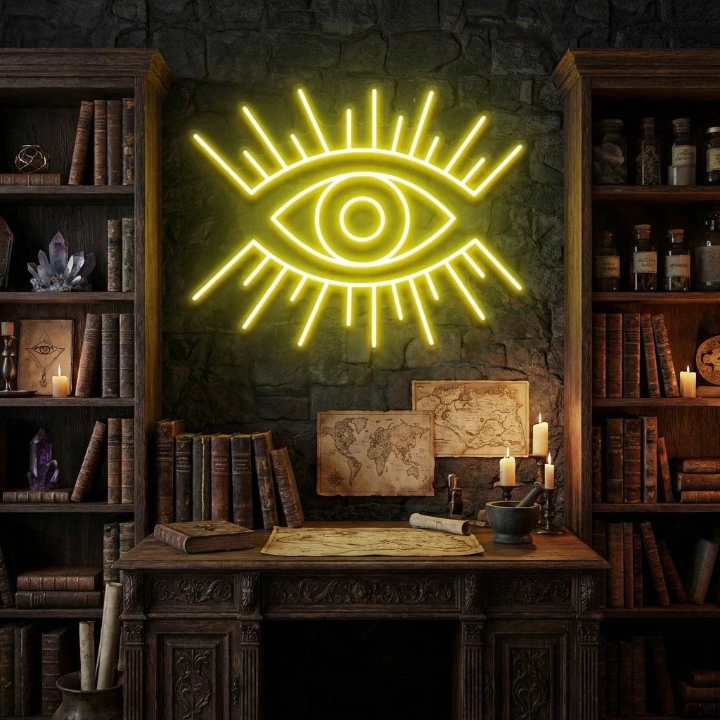 Eye Led Neon Sign Light