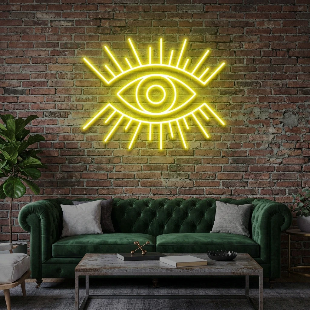 Eye Led Neon Sign Light