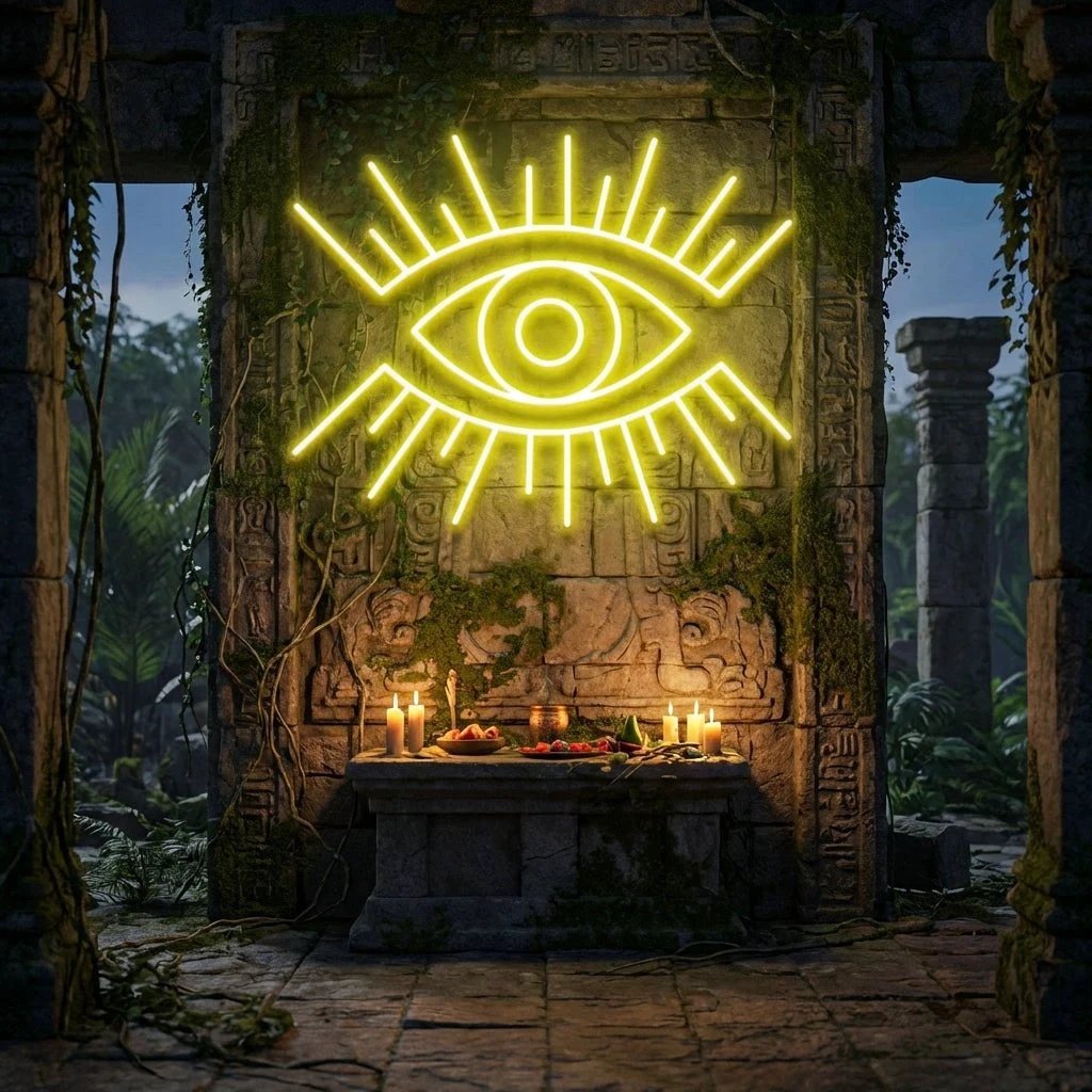 Eye Led Neon Sign Light