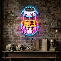 Eyes Emoticon Streetwear LED Neon Sign Light Pop Art