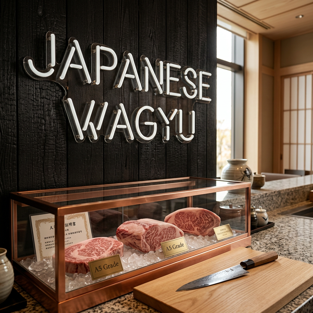 Custom Neon: JAPANESE WAGYU