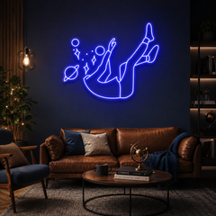 Falling Into Space Led Neon Sign Light