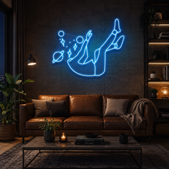 Falling Into Space Led Neon Sign Light