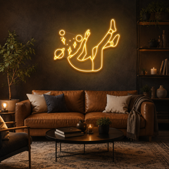 Falling Into Space Led Neon Sign Light