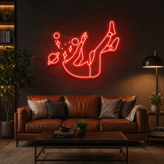 Falling Into Space Led Neon Sign Light