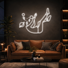 Falling Into Space Led Neon Sign Light
