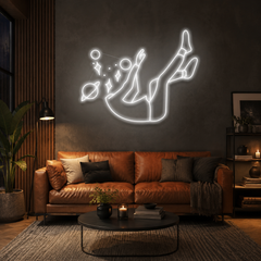 Falling Into Space Led Neon Sign Light