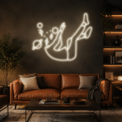 Falling Into Space Led Neon Sign Light