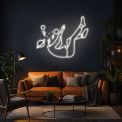 Falling Into Space Led Neon Sign Light