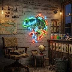 Fish Art LED Neon Sign Light Pop Art