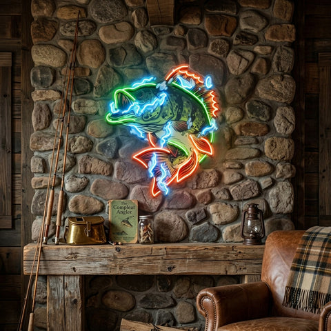 Fish Art LED Neon Sign Light Pop Art