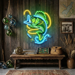 Fishing Easy LED Neon Sign Light Pop Art