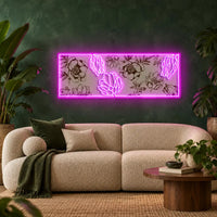"Flower Wall V1" Neon x Acrylic Artwork