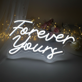 Forever Yours Bridal Shower Wedding Neon Sign