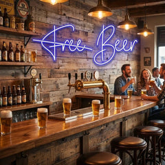 Free Beer Led Neon Sign Light