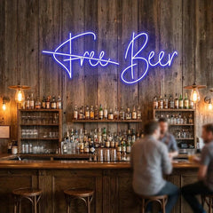 Free Beer Led Neon Sign Light