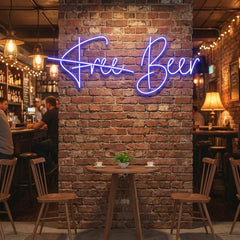 Free Beer Led Neon Sign Light