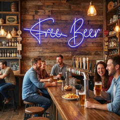 Free Beer Led Neon Sign Light