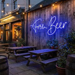 Free Beer Led Neon Sign Light