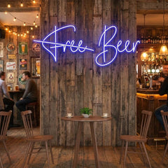 Free Beer Led Neon Sign Light