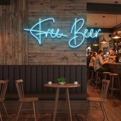 Free Beer Led Neon Sign Light