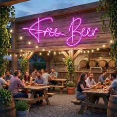 Free Beer Led Neon Sign Light