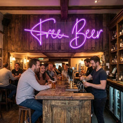 Free Beer Led Neon Sign Light