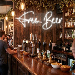 Free Beer Led Neon Sign Light