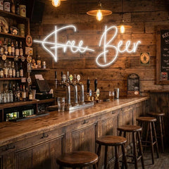 Free Beer Led Neon Sign Light