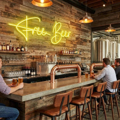 Free Beer Led Neon Sign Light