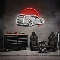 GTR Super Car LED Neon Sign Light Pop Art