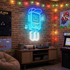 Game Boy Artwork Led Neon Sign Light