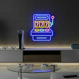 Games Console Blues Neon Sign for Gaming Room Decor - VN03 - Customneonstudio