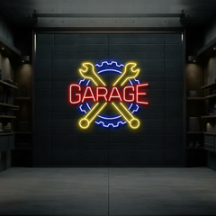 Garage Led Neon Sign for Man Cave Decor Space Decor Light