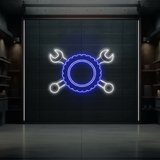 Garage Neon Sign for Men Garage Decor Sign Light